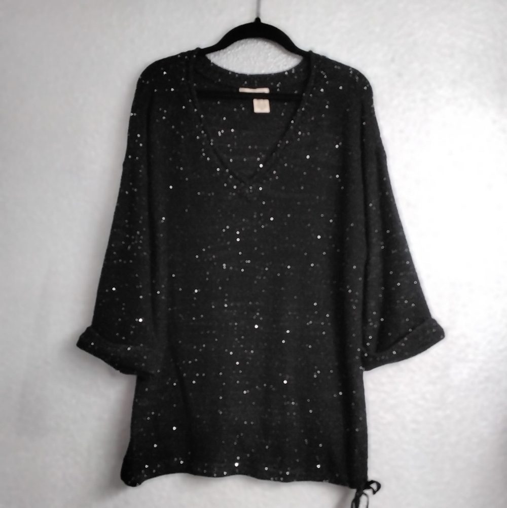DKNY  Black Special Occasion Sweater   Size L